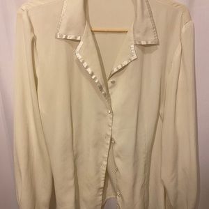 White vintage blouse